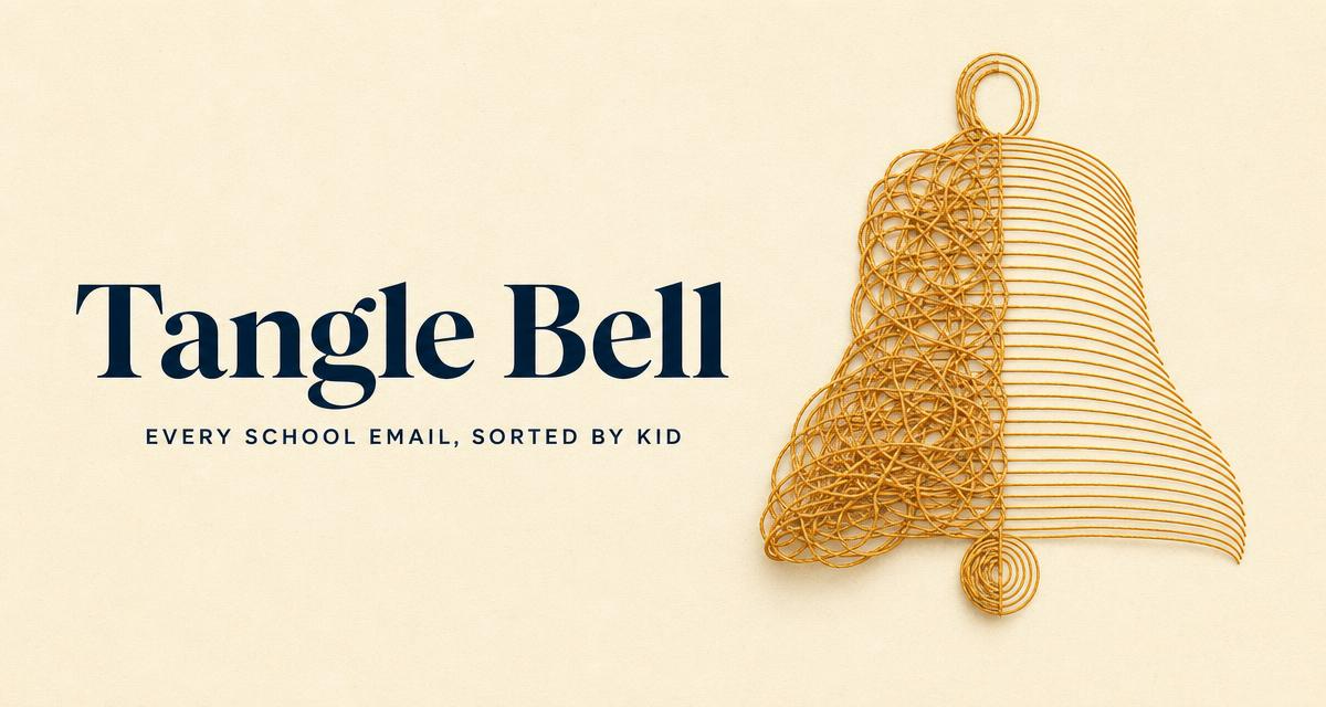 Tangle Bell — every school email, sorted by kid